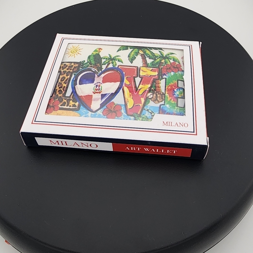 Milano Art Wallet with Colorful Design